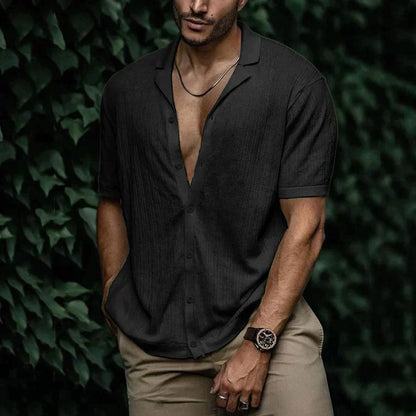 Giorgio | Men’s Short Sleeve Relaxed Button-Up