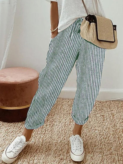 Helga | Stylish Casual Linen Pants