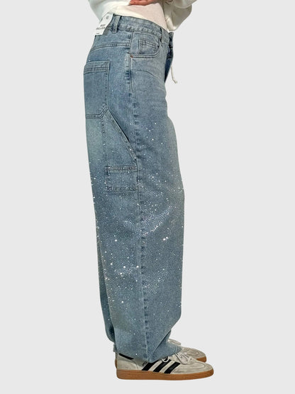 Grace | Women's Denim Relaxed Comfortable Pants