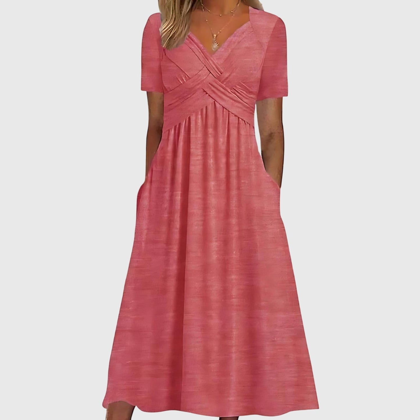 Florinda | Women's Elegant Flattering A-Line Dress