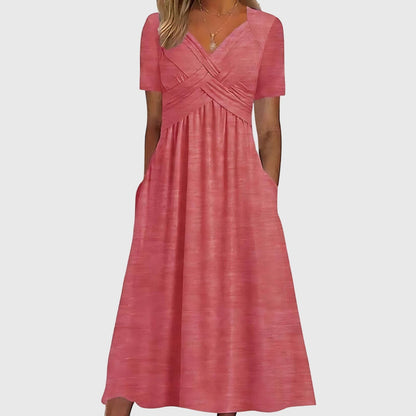 Florinda | Women's Elegant Flattering A-Line Dress