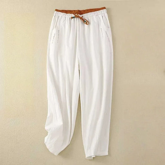Vivo | Contrast-Waistband Pants