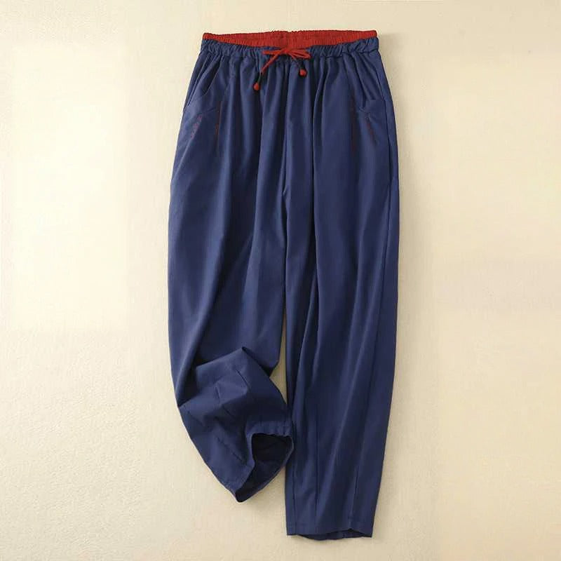 Vivo | Contrast-Waistband Pants
