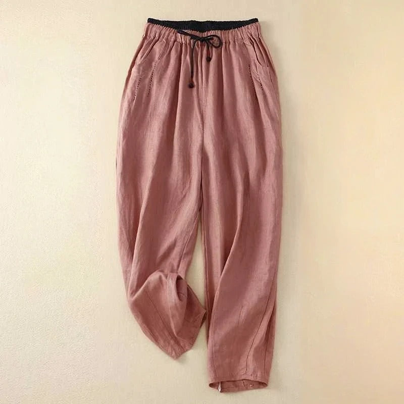 Vivo | Contrast-Waistband Pants