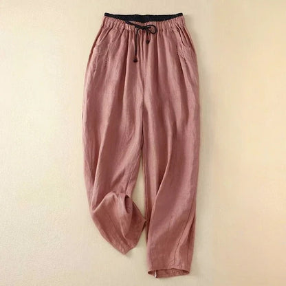 Vivo | Contrast-Waistband Pants