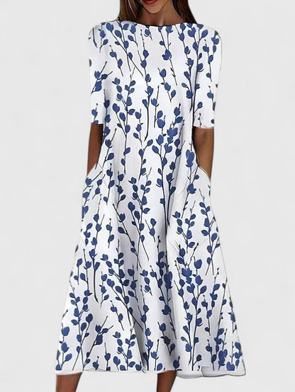 Cristina | Women's Midi Elegant Flattering Dress
