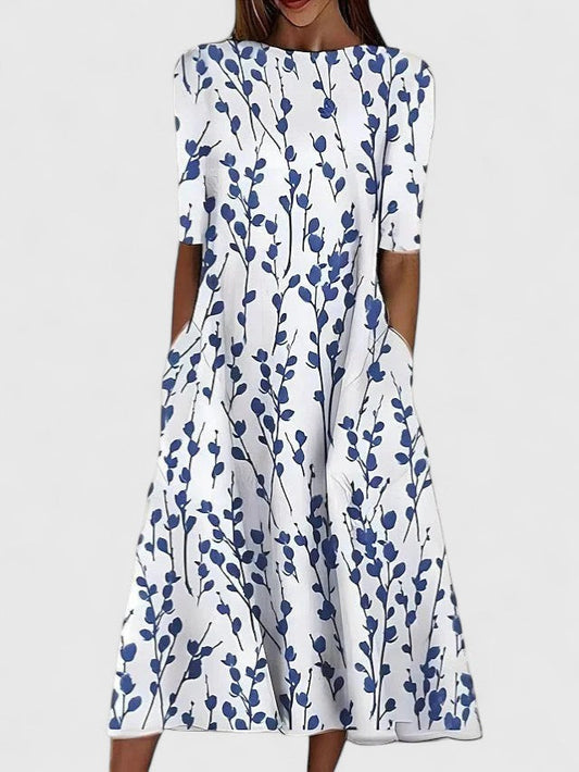 Cristina | Women's Midi Elegant Flattering Dress
