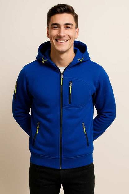 Alexander | Men's Casual Hooded Jacket with Pockets