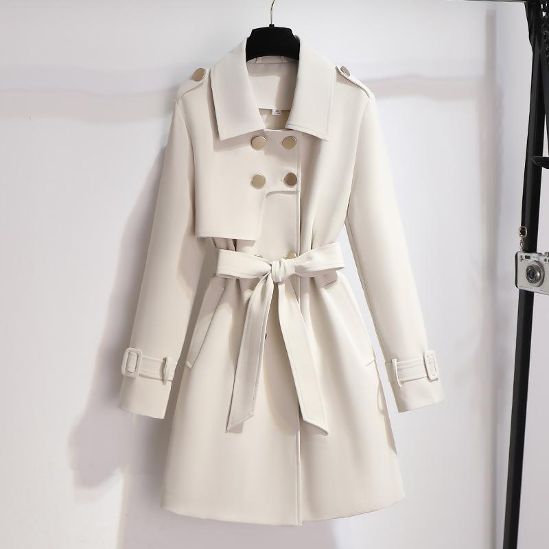 Angela | Women's Chic Trench Coat with Long Sleeves