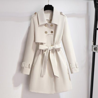 Angela | Women's Chic Trench Coat with Long Sleeves
