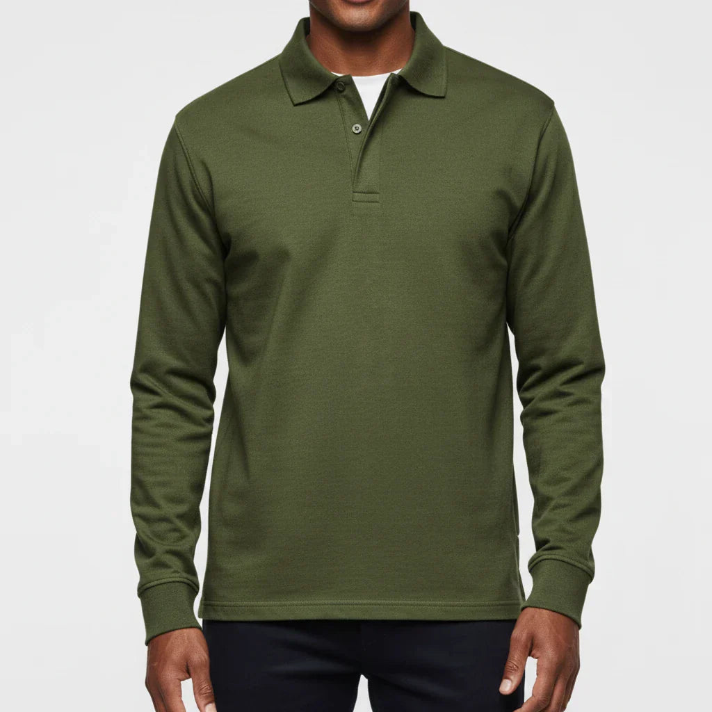 Marco | Men’s Classic Long Sleeve Polo Shirt