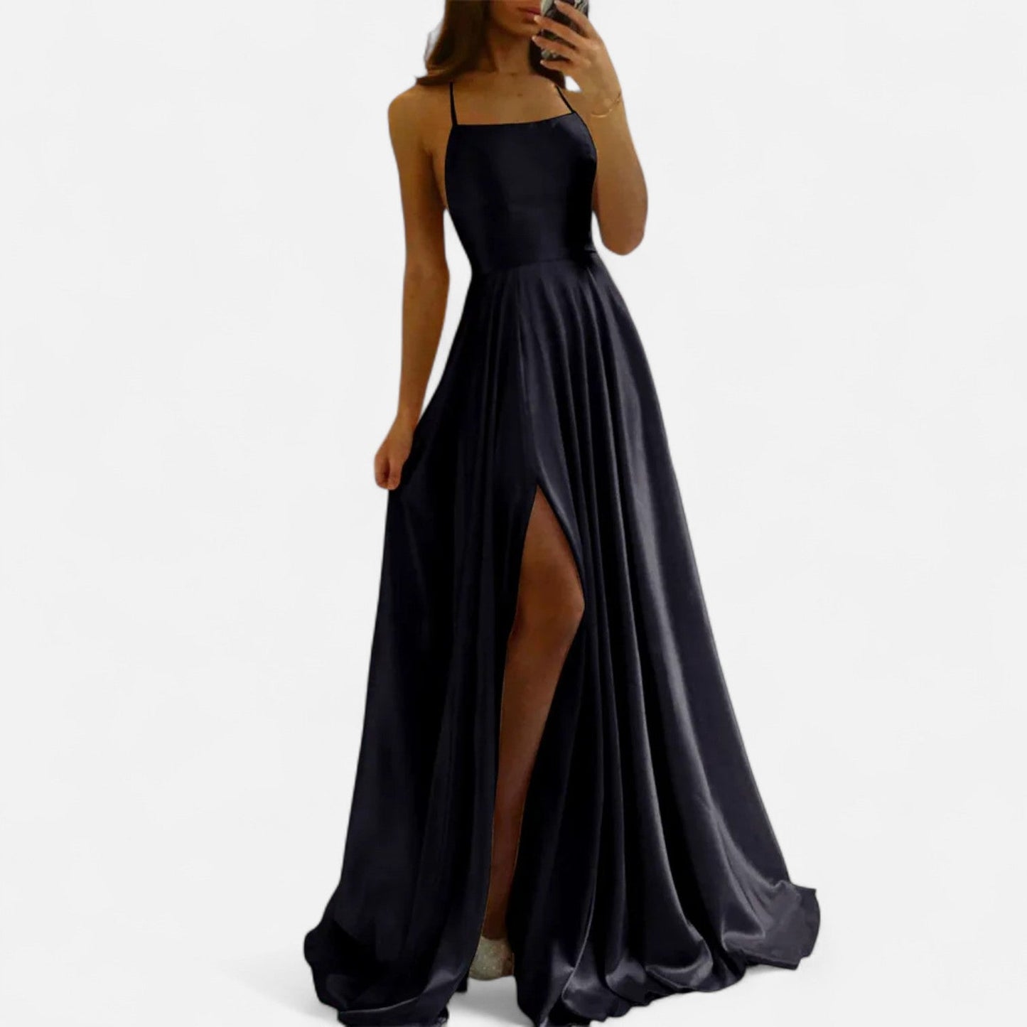 Greta | Women's Wedding Guest Dress Slit Maxi Dress