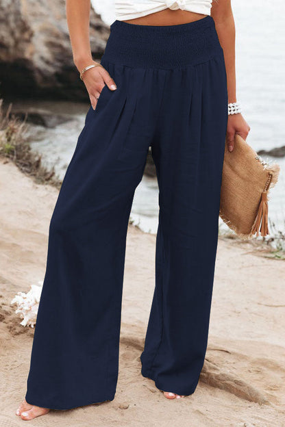 Johanna | Women's High-Waist Pants with wide Leg