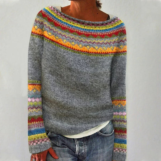 Ariela | Women's Wrap Relaxed Winter Sweater