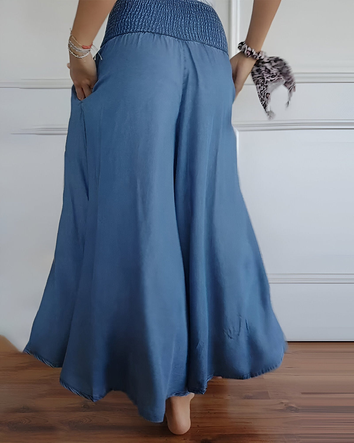 Lorraine | Soft Elastic-Waist Pants
