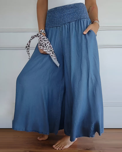 Lorraine | Soft Elastic-Waist Pants