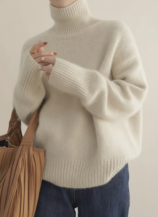 Asista | Women's Turtleneck Wrap Cozy Sweater