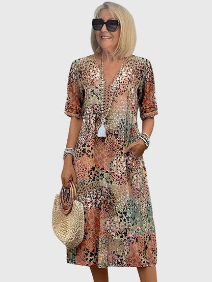 Ornella | Women's Midi Elegant Flattering Dress