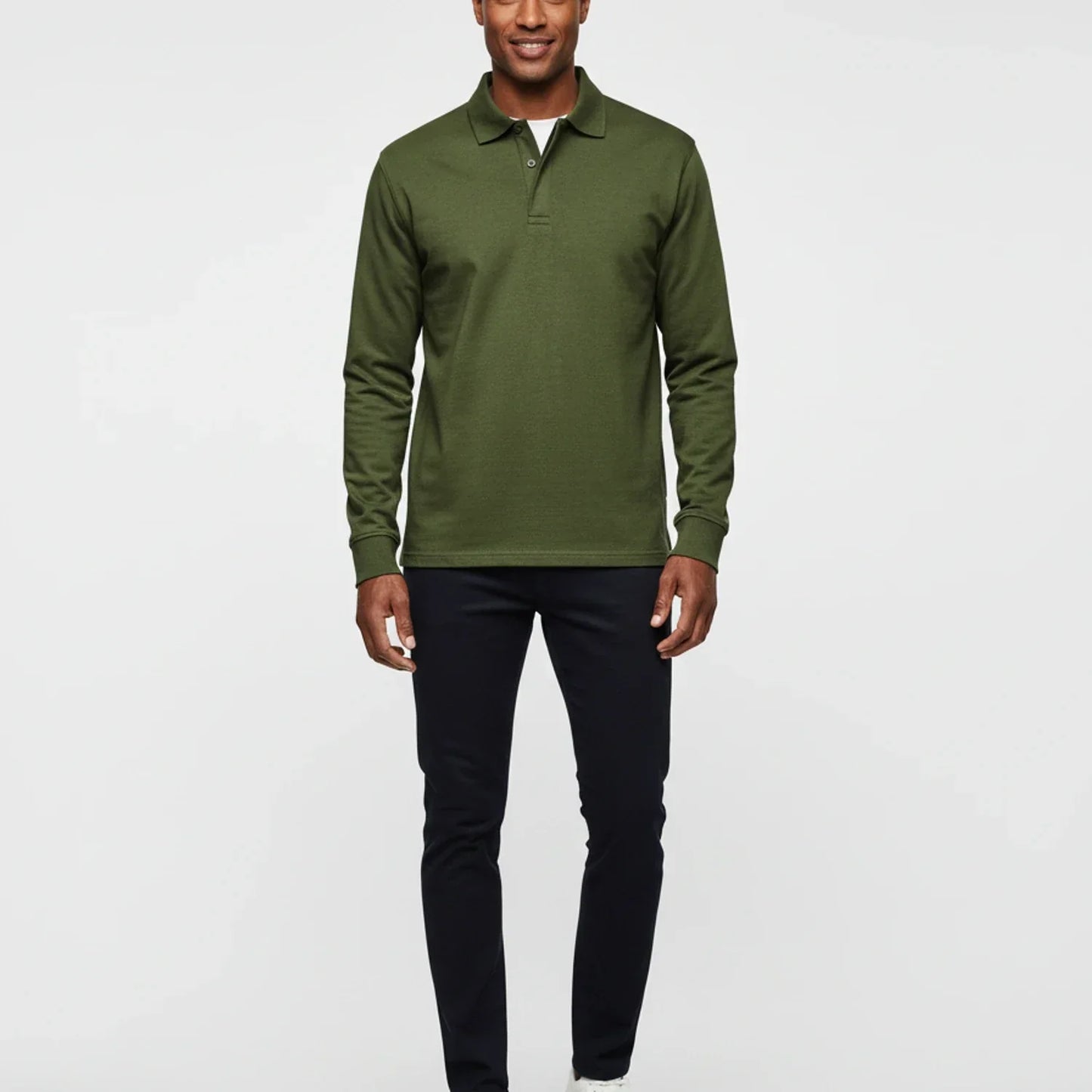 Marco | Men’s Classic Long Sleeve Polo Shirt