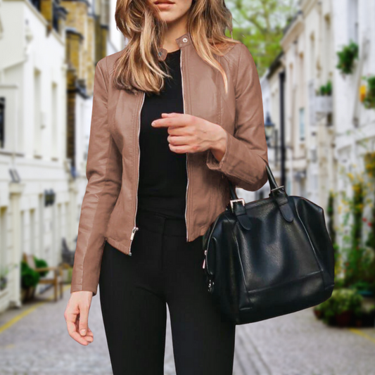 Elke | Women's Stylish Biker Jacket with Zip