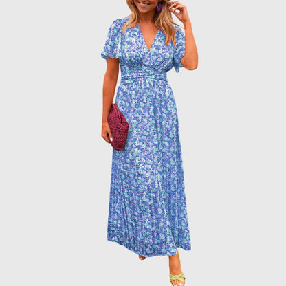 Regina | Women's Breathable Maxi Relaxed Floral Summer Dress
