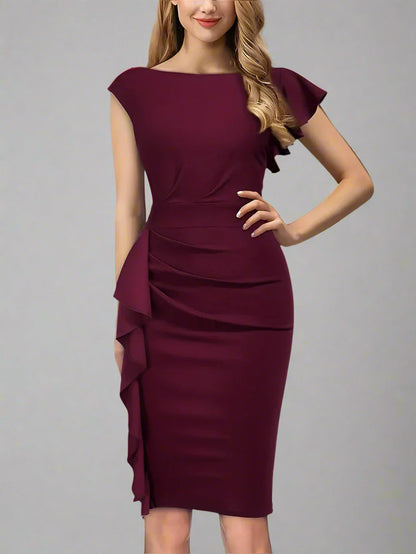 Ursula | Women's Elegant Flattering Figure-Hugging Dress