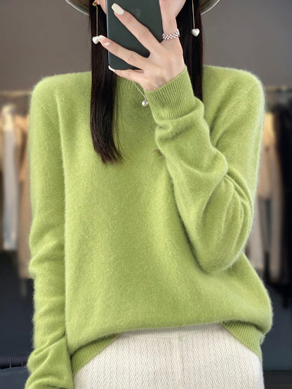 Kirsten | Women's Classic Knit Sweater with Long Sleeve