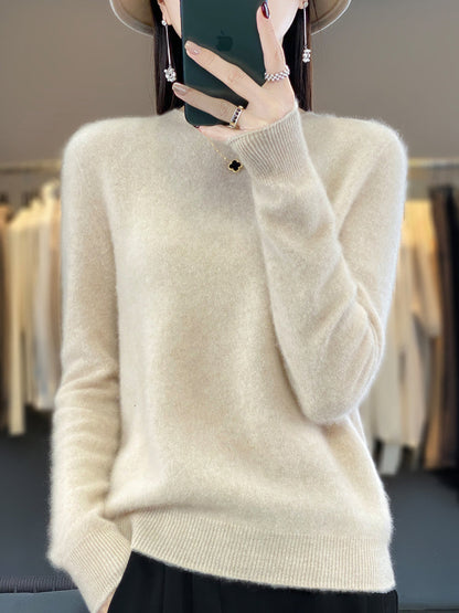 Kirsten | Women's Classic Knit Sweater with Long Sleeve