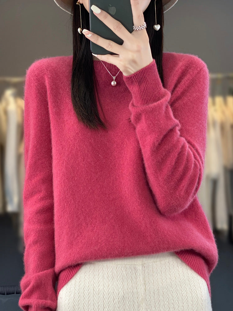 Kirsten | Women's Classic Knit Sweater with Long Sleeve