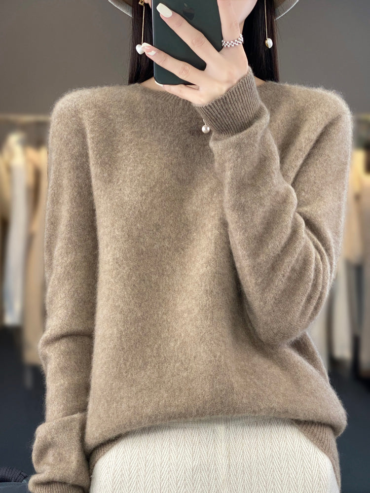 Kirsten | Women's Classic Knit Sweater with Long Sleeve