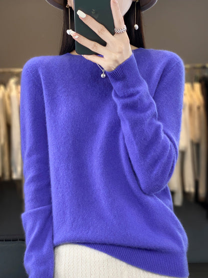 Kirsten | Women's Classic Knit Sweater with Long Sleeve