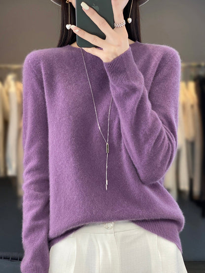 Kirsten | Women's Classic Knit Sweater with Long Sleeve