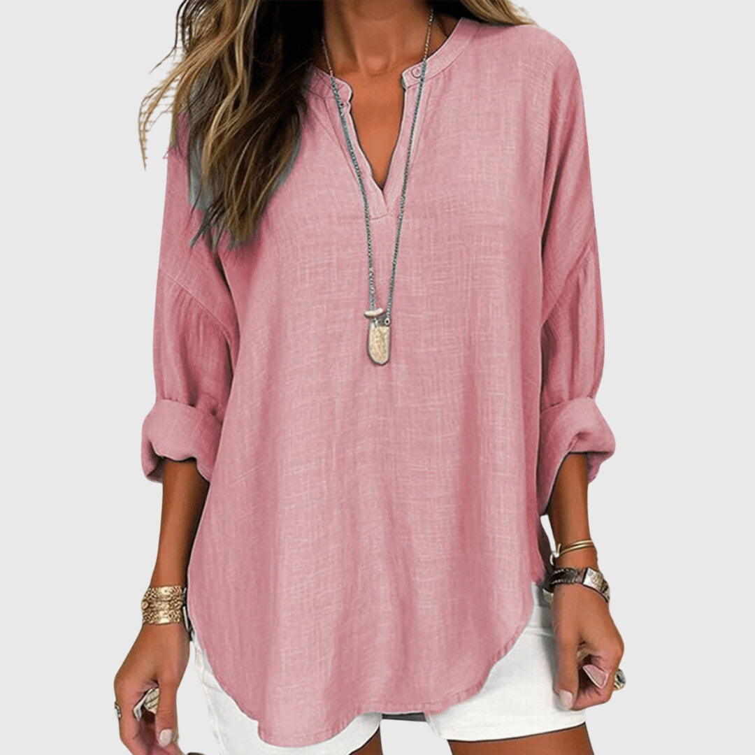 Graziella | Breathable Relaxed Beach Casual Shirt