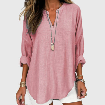 Graziella | Breathable Relaxed Beach Casual Shirt
