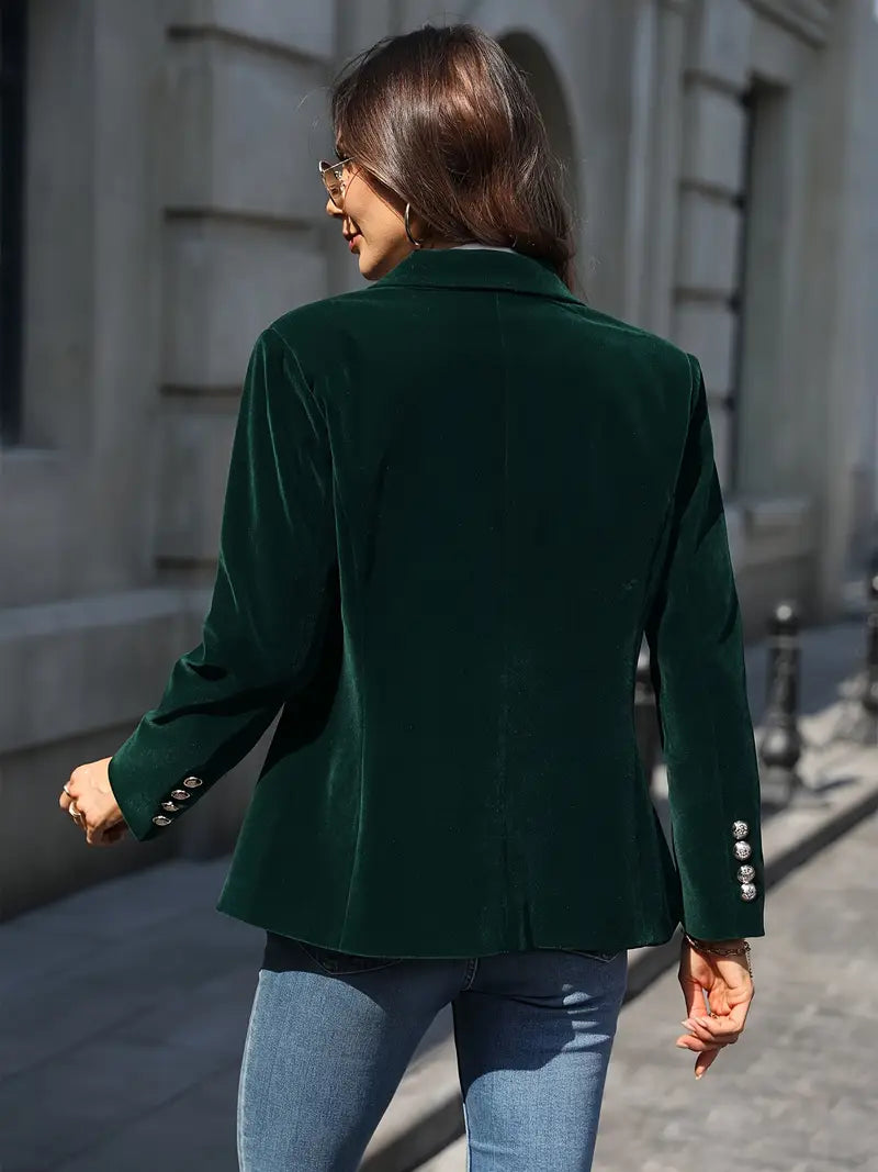 Sabina | Women's Classic Blazer with One-Button-Closure