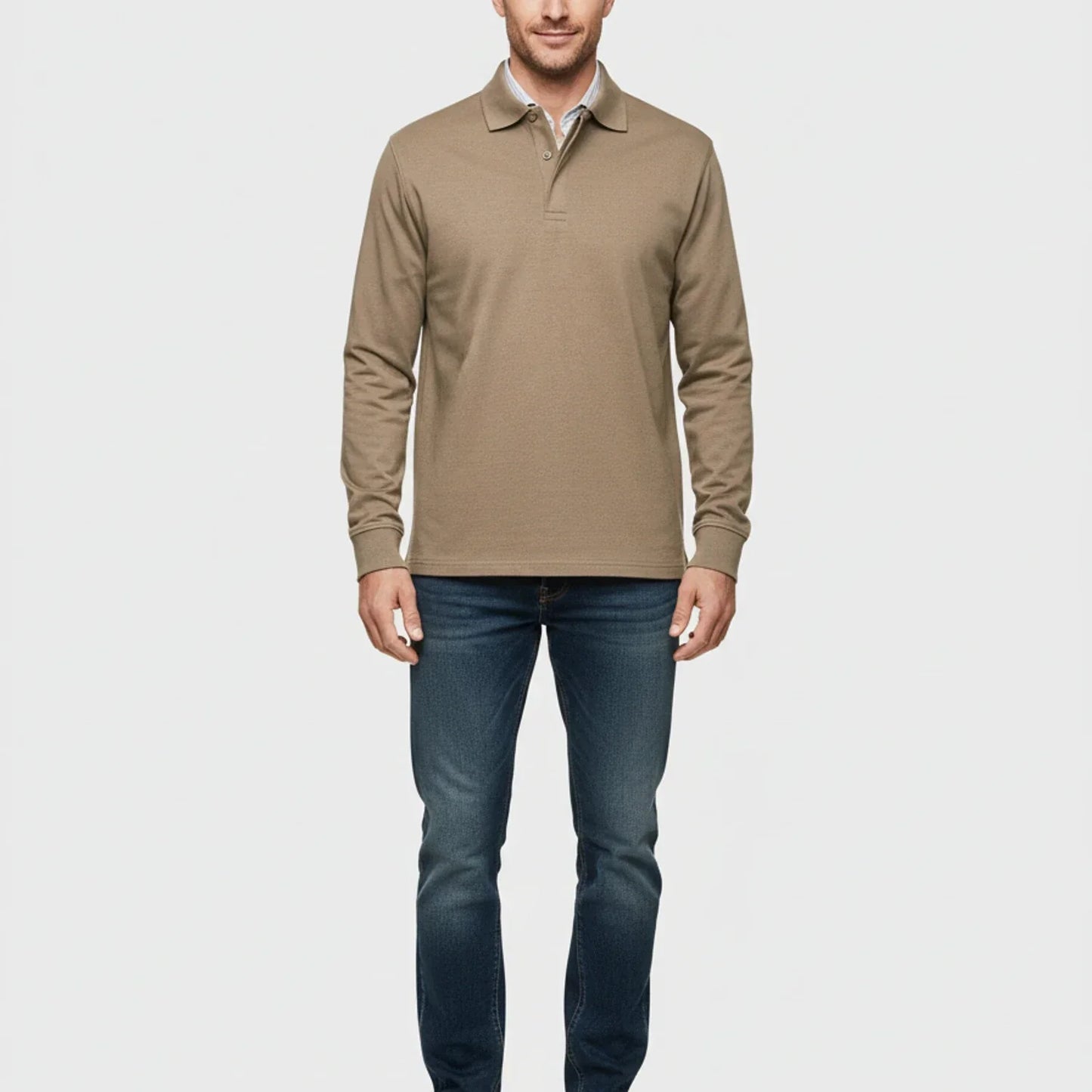 Marco | Men’s Classic Long Sleeve Polo Shirt