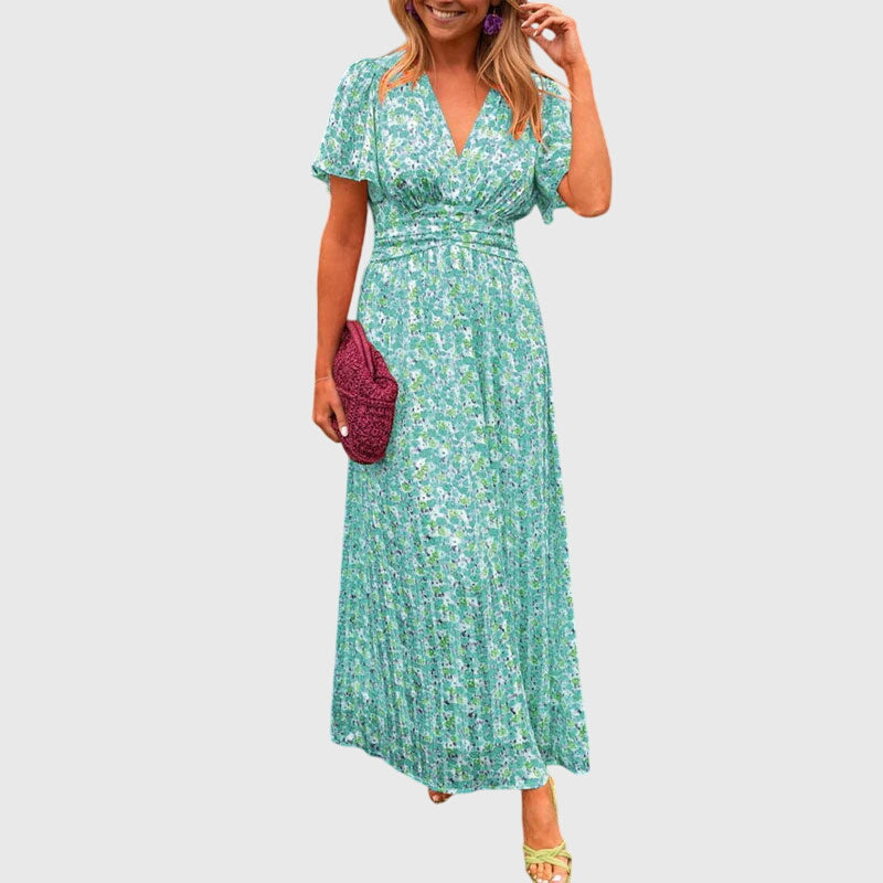 Regina | Women's Breathable Maxi Relaxed Floral Summer Dress
