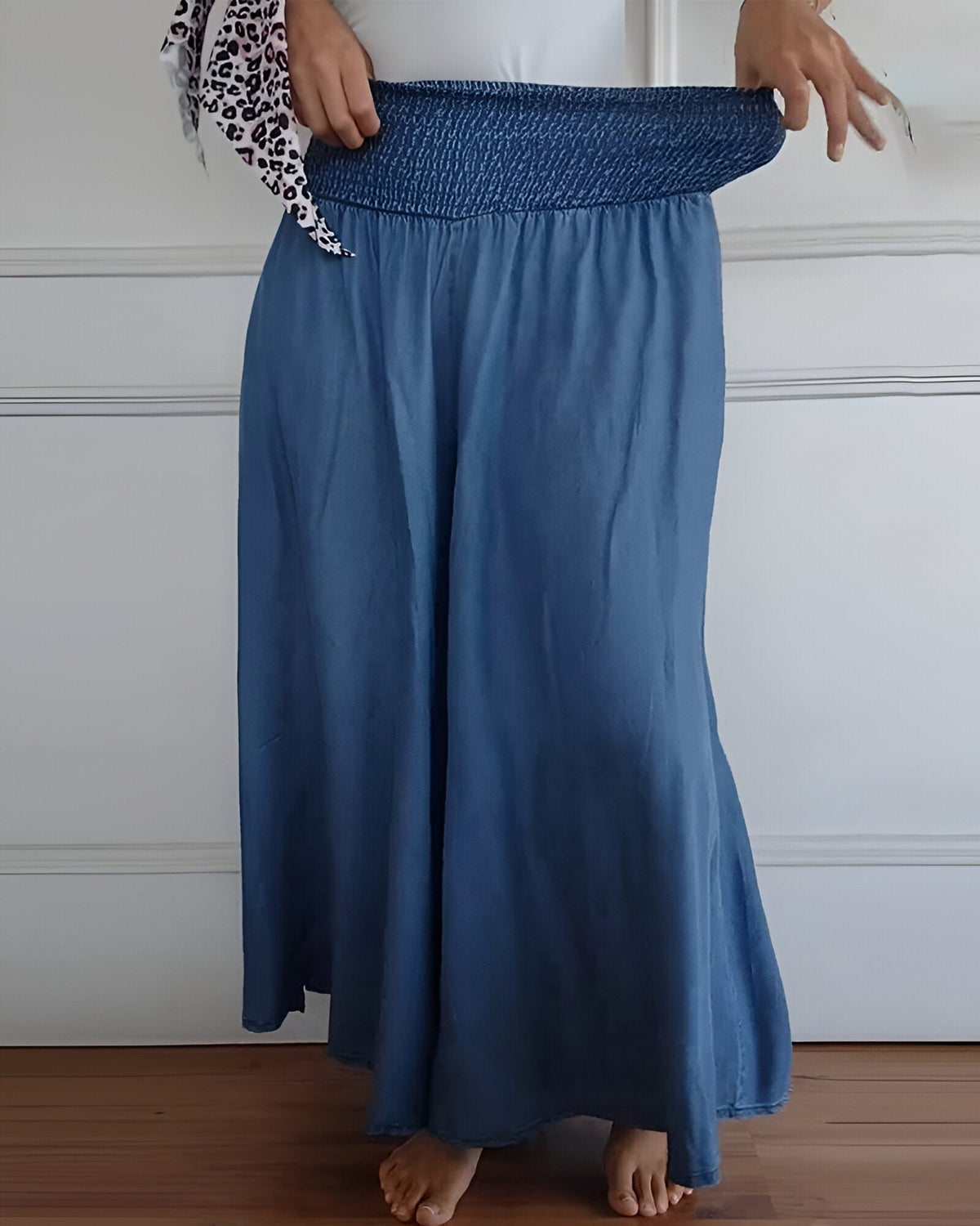 Lorraine | Soft Elastic-Waist Pants