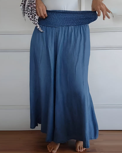 Lorraine | Soft Elastic-Waist Pants