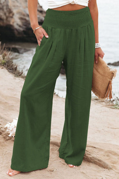 Johanna | Women's High-Waist Pants with wide Leg