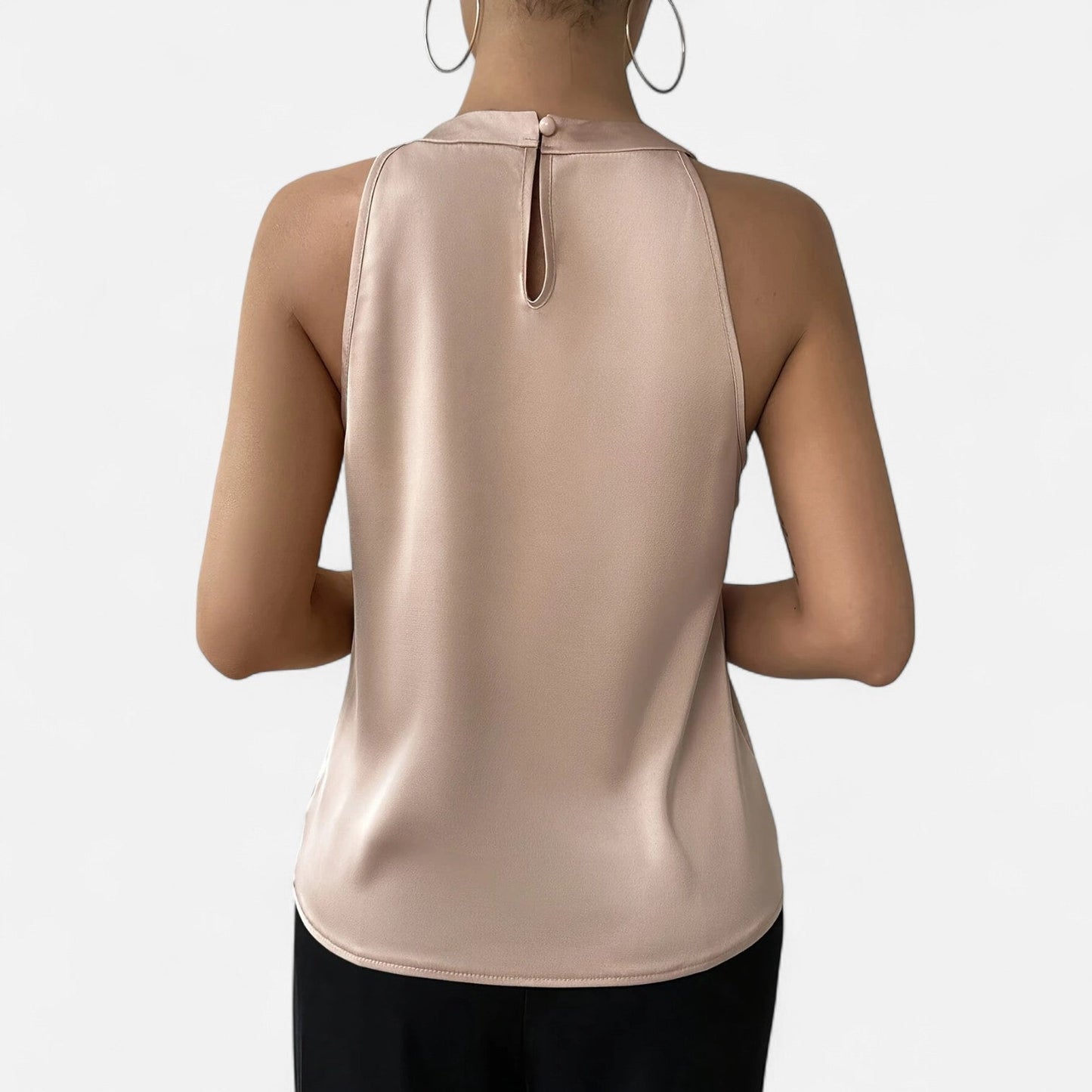 Mia | Women's Satin Lightweight Casual Top