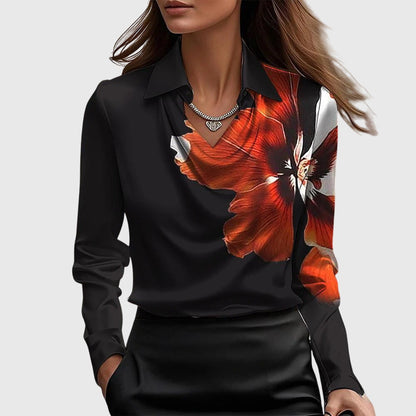 Bianca | Pleated Women's Elegant Lightweight Blouse