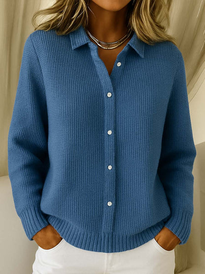 Lisa | Classic Knitted Button Cardigan
