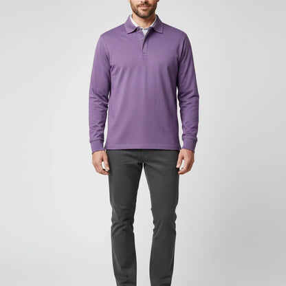 Marco | Men’s Classic Long Sleeve Polo Shirt