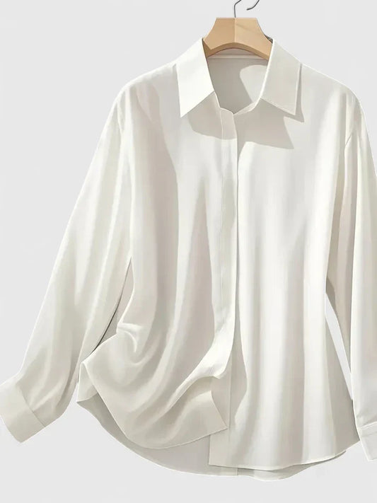 Alizza | Women's Relaxed Button-Down Lightweight Top