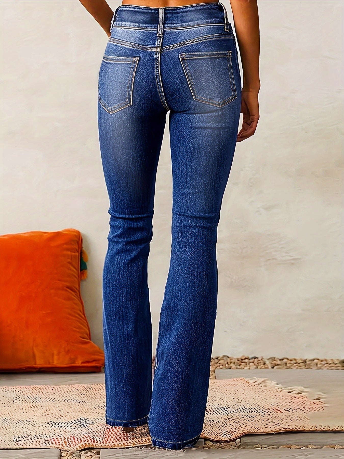 Greta | Women's High-Waist Jeans with wide Leg