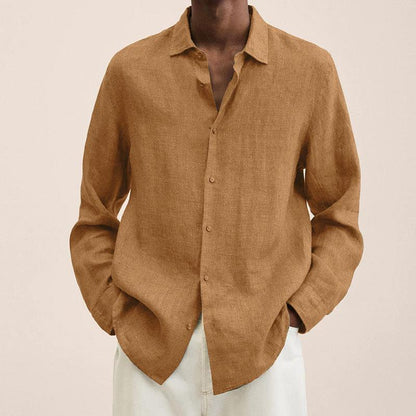 Luca | Men’s Essential Long Sleeve Button-Up