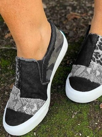 Maria | Women's Sneakers with niedrigem Schaft and Patch-Design