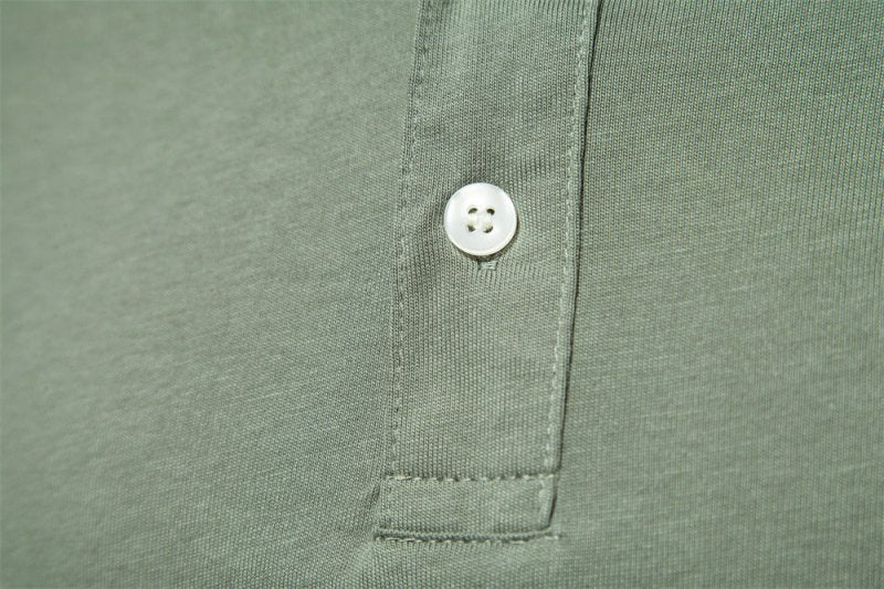 Luciano | Men’s Minimalist Button Classic Polo Shirt