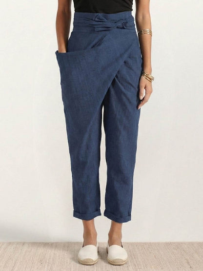 Atlas | Crossover Wrap-Front Pants